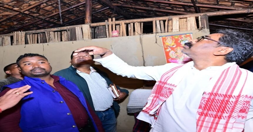 Hemant Soren Assam visit