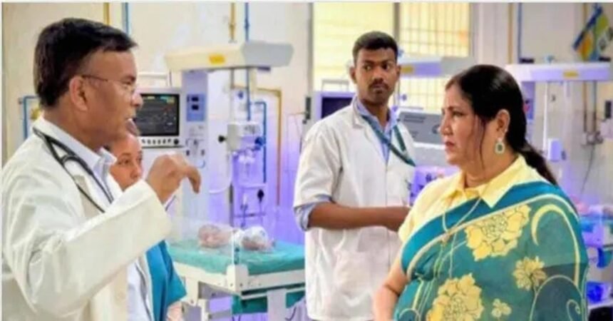 Inspection Was done From Ayushman Center to MMCH