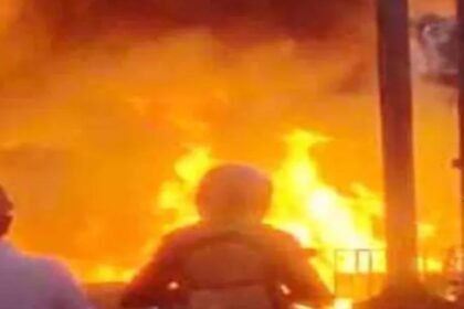 Massive fire in Tupudana