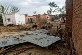 Sudden Tornado wreaks havoc in Mayurbhanj