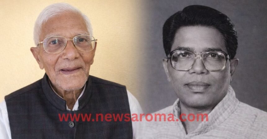 Baba Bandi Oraon portrait young and old tribal leader Jharkhand Adivasi welfare leader