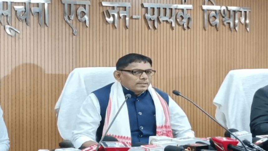 Dairy, Fisheries and Animal Resources Minister Surendra Mehta