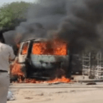 Garhwa car fire