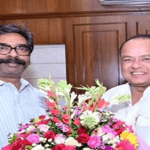 IRFAN ANSARI MET HEMANT SOREN