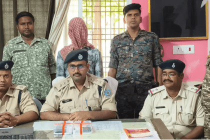 Palamu-police-Arrested-a-notorious-criminal-with-illegal-weapons.