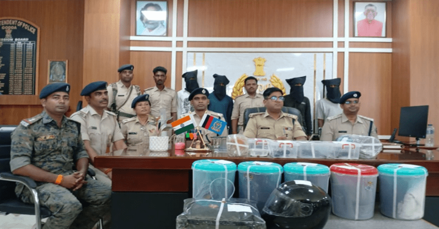 godda-sit-crackdown-4-criminals-arrested-murder-kidnapping-extortion-jharkhand-police