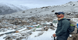 Deependra Conquers Everest Base Camp