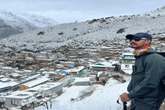 Deependra Conquers Everest Base Camp