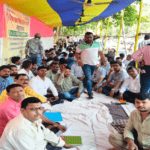 Panchayat Secretary Protest
