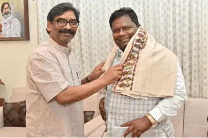 Ramchandra Singh Meets Hemant Soren