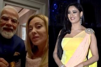 Shweta Tiwari comment on modi meloni video