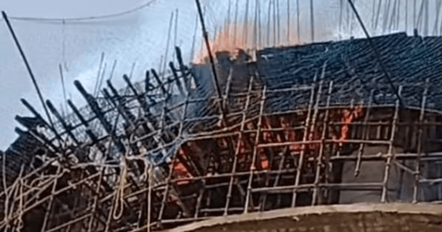 Silo Project Fire