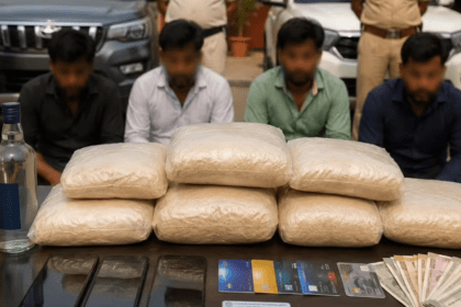 Smack Seized, Drug Smuggling