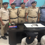Two accused arrested for threatening passengers by brandishing pistol in a moving train