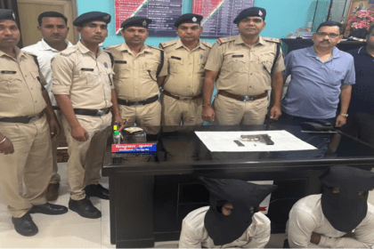 Two accused arrested for threatening passengers by brandishing pistol in a moving train