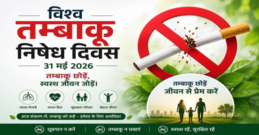 World No Tobacco Day, Tobacco Awareness,