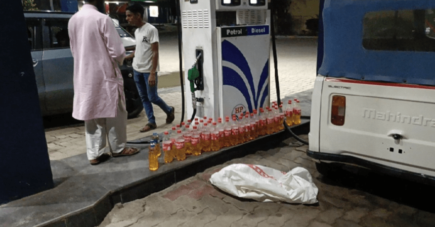 petrol rule violation