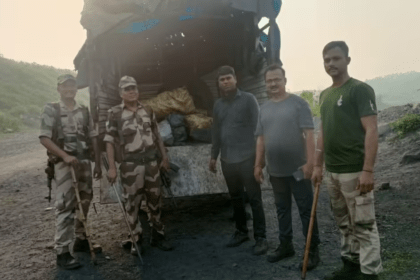 4.42 tonnes of illegal coal seized in the B&K area.