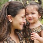 Alia Bhatt with Raha Kapoor