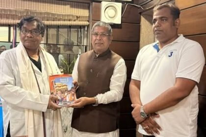BJP Aditya Sahu Meets Dr. SN Yadav