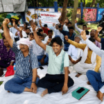 Jharkhand Rojgar Sevak Strike