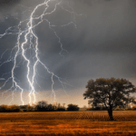 Lightning strike