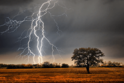 Lightning strike