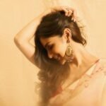 Mouni Roy Golden Saree look goes viral