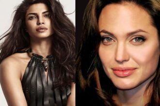 Priyanka Chopra and Angelina Jolie