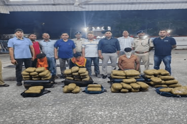 Ranchi Railway Station, Ganja Seized