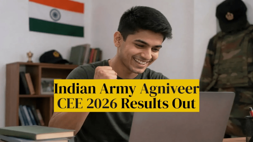 Agniveer CEE 2026, Army Result, ARO Merit List