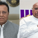BJP's Satish Patel and Congress's Bhikhabhai Rabari filed their nominations for the Manjalpur by-election.