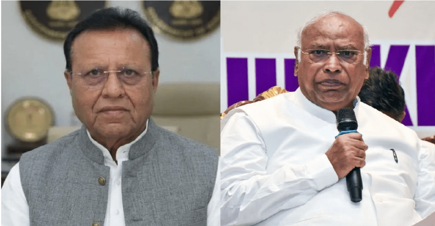 BJP's Satish Patel and Congress's Bhikhabhai Rabari filed their nominations for the Manjalpur by-election.