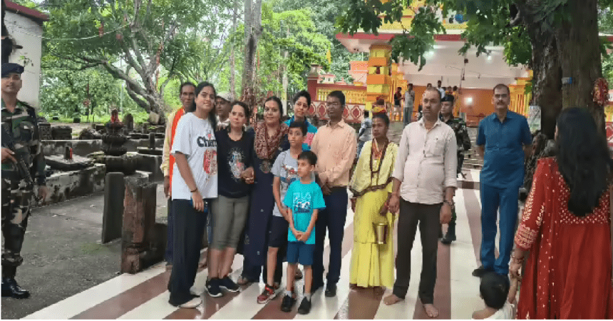 Deepika Pandey Singh, Baba Tanginath Dham