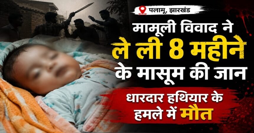 Minor dispute claims life of 8-month-old infant in Palamu.