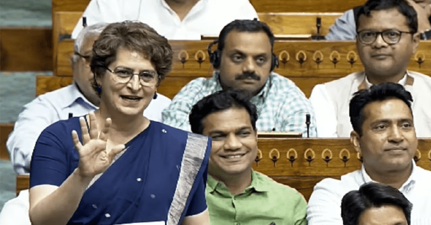 NEET Paper Leak, Parliament, Priyanka Gandhi Vadra