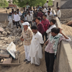Protests against the demolition of illegal religious structures in areas along the India-Pakistan border.