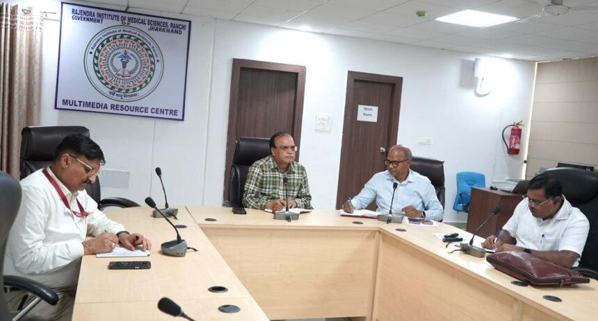RIMS Ranchi, Ayushman Bharat, Dr DK Sinha, Ranchi News, Jharkhand Health