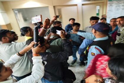 Raj Hospital Patient Protest