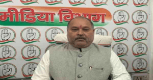 Rakesh Sinha, Media In-charge of the State Congress Committee