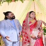 Ranchi Chief Minister Hemant Soren and MLA Kalpana Soren attended MP Vijay Hansdak's reception.
