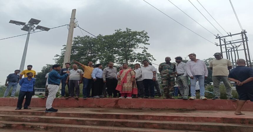 Ranchi Mayor, Roshni Khalkho, Swarnrekha Ghat, Ranchi News