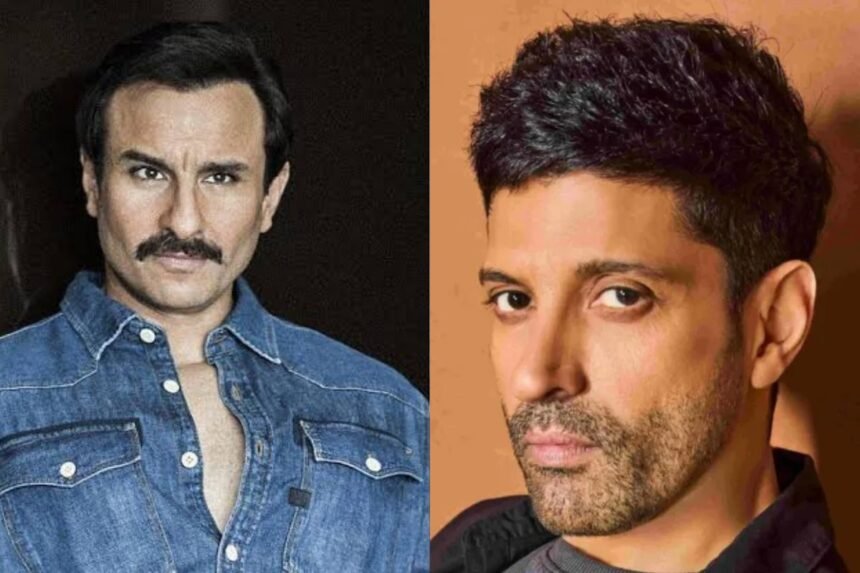 Saif Ali Khan and Farhan Akhtar,
