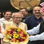 Senior journalist Anuj Kumar Sinha felicitated on his appointment as Information Commissioner.