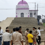 Senior police officials arrived to take stock of the preparations for the Jagannath Rath Yatra fair.