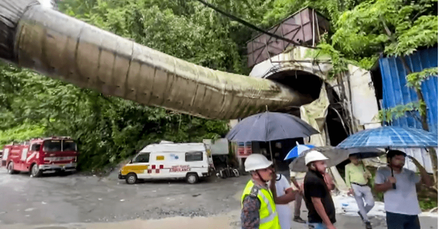 Sikkim Tunnel Collapse, Sikkim Tunnel Accident, Namchi District
