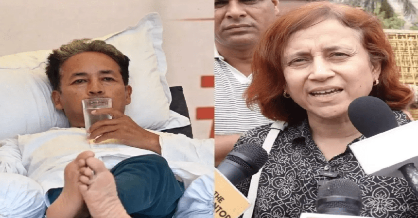 Sonam Wangchuk Wife Geetanjali J Angmo