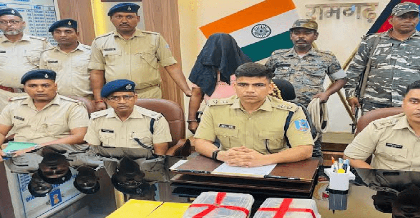 ramgarh-jewellery-robbery-mastermind-shamsher-alam-arrested-rajrappa
