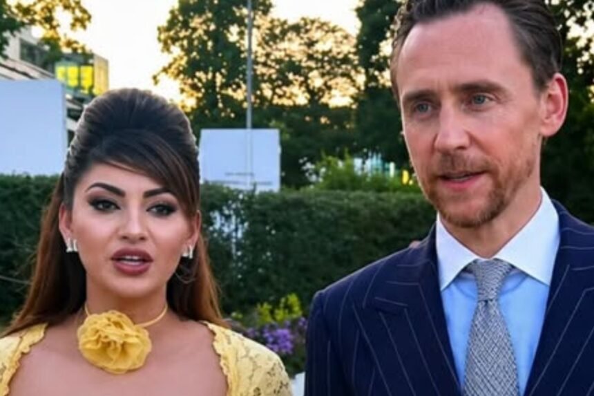Urvashi Rautela and Tom Hiddleston