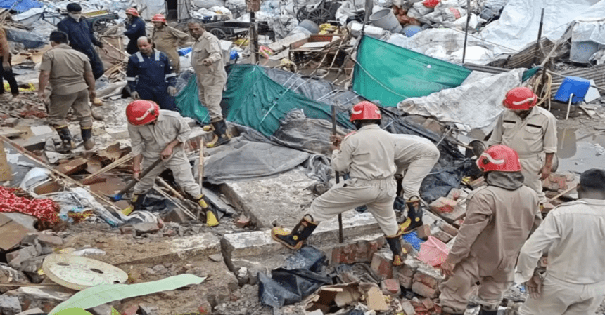delhi Building Demolition